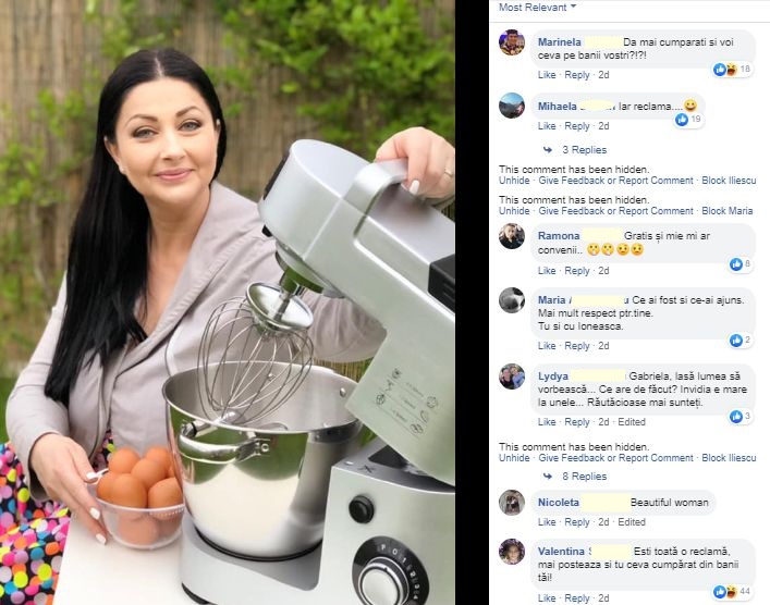 Gabi Cristea, facuta ZGARCITA de fanii ei! Imaginea care i-a revoltat e aici